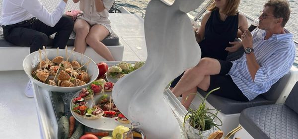 Boat party catering - finger food - small bites - istrian food - onboard - yacht - Pula - Rovinj - Croatia - Istria Cooking