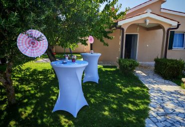 Birthday party catering - birthday celebration - holiday home - catering - decorations - baloons - finger food - hot buffet - dessert table - Pula - Istria Cooking